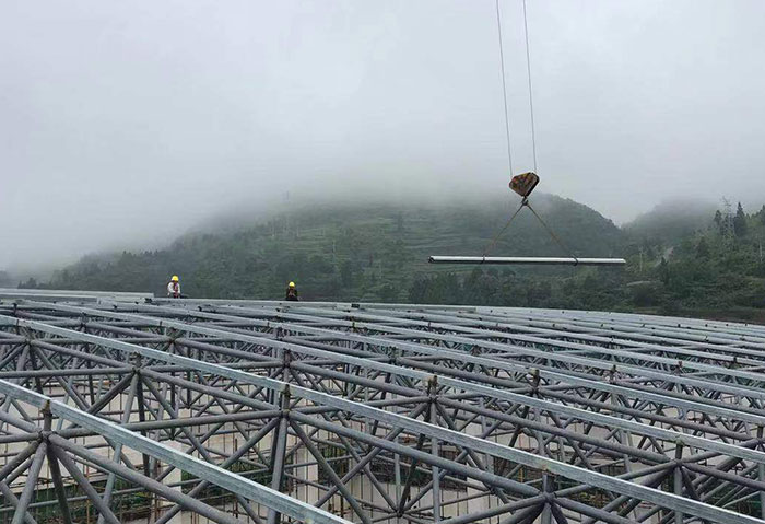 霍州网架施工